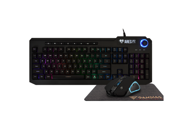 Клавиатури Gamdias ARES P2 3-IN-1 COMBO