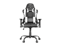 Геймърски столове Trust GXT 708W, в черно-бяло