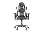 Геймърски столове Trust GXT 708W, в черно-бяло
