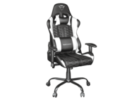 Геймърски столове Trust GXT 708W, в черно-бяло