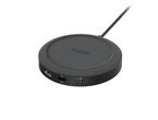 Зарядни устройства Mophie-Universal Wireless-Charging (10W) Hub-Black-EU, 3xUSB-C PD (20W)
