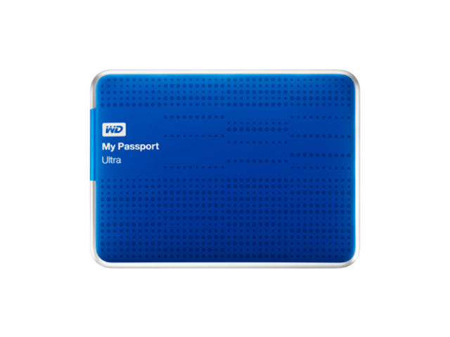 Външни HDD WD My Passpart Ultra 1TB USB 3.0, син