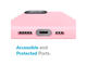 Калъфи Speck iPhone 13 Pro Presidio2 Pro Rosy Pink/Vintage Rose/White