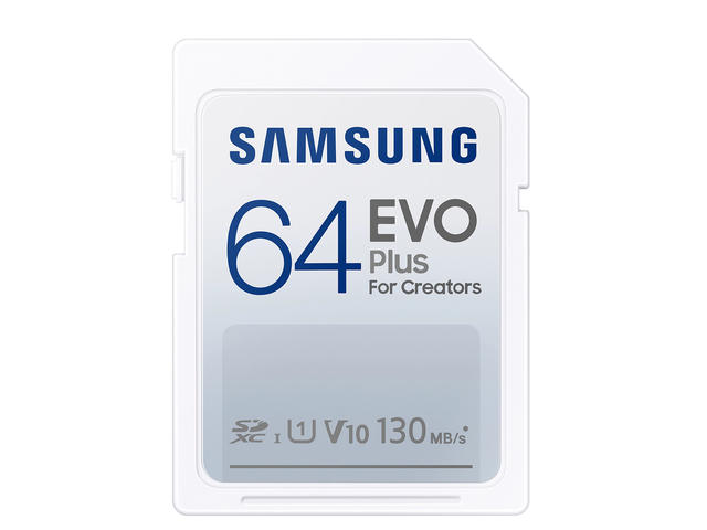 Карти памет 64GB Samsung EVO Plus SD карта памет (2021)