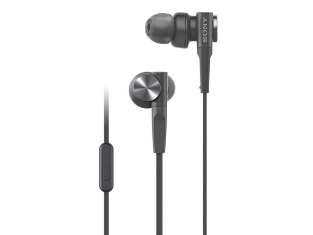 Слушалки Sony MDR-XB55AP, black
