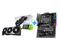 Видео карти MSI GeForce RTX 3080 Ti SUPRIM X 12G + MSI MAG X570 TOMAHAWK WiFi