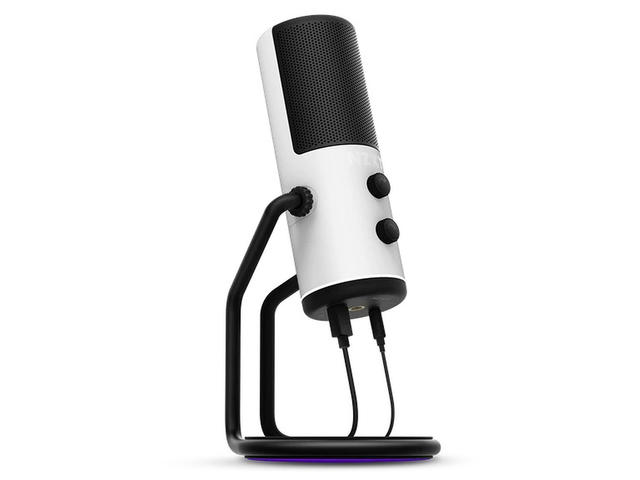 Микрофони NZXT Capsule, черен-бял