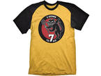 Облекло и аксесоари Wolfenstein Raglan T-Shirt 7 To Go Yellow, Size L