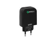 Зарядни устройства Artwizz PowerPlug USB-C w/ Qualcom Quickcharge 15W Pro - Black