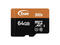 Карти памет Team Group 64GB Micro SDHC/SDXC UHS-I Orange Card + SD Adapter