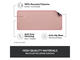 Падове Logitech DESK MAT Studio Series, ROSE