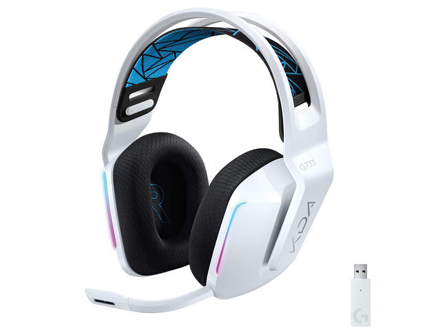 Слушалки Logitech G733 KDA LIGHTSPEED Wireless - WHITE