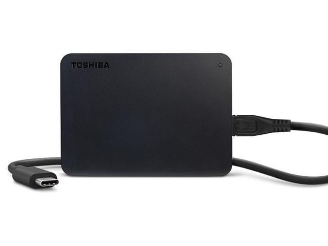 Външни HDD 1TB Toshiba Canvio Basics USB C Black