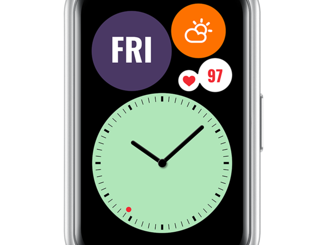 Смарт часовници Huawei Watch Fit Mint Green