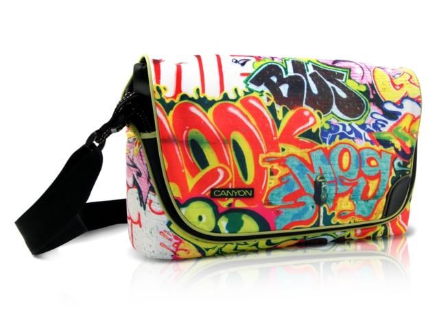 Чанти за Лаптопи Canyon Graffiti чанта за лаптоп за до 13.3-инчови модели