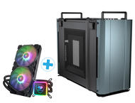 Кутии Cougar Dust 2 Iron Gray + Cougar Aqua 280 ARGB