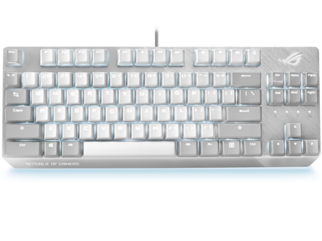 Клавиатури АSUS ROG Strix Scope NX TKL Moonlight White