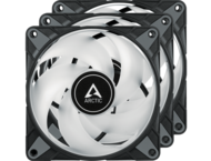 Вентилатори Arctic P12 PWM PST A-RGB Black 3 pack