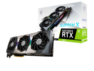 Видео карти MSI GeForce RTX 3070 SUPRIM X 8G LHR