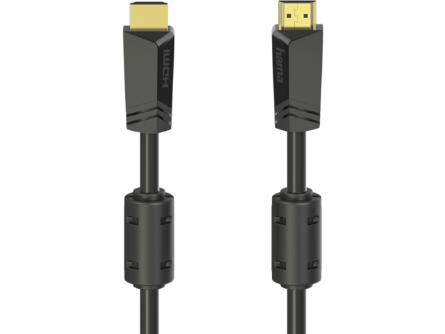 Кабели и Адаптери Hama High-speed HDMI™ Cable, Plug - Plug, 4K, Ethernet, Gold-plated, 10 метра