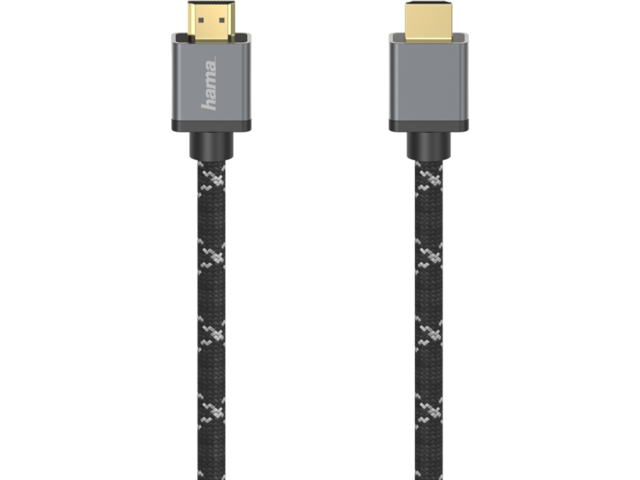 Кабели и Адаптери Hama Ultra High Speed HDMI™ Cable, Certified, Plug - Plug, 8K, alu, 2 метра