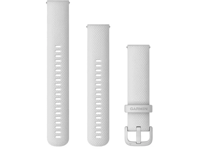 Каишки Garmin Quick Release Silicone Strap White 20 мм