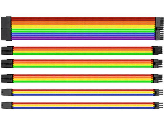 Кабели за компоненти Thermaltake TtMod Rainbow
