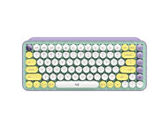 Клавиатури Logitech POP Keys Wireless Mechanical Keyboard With Emoji Keys, US, DAYDREAM MINT