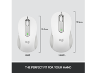 Мишки Logitech Signature M650 L Wireless Mouse - OFF-WHITE