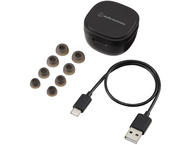 Слушалки Audio-Technica ATH-SQ1TW - черни