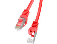 Кабели и Адаптери Lanberg CAT.5E FTP Patch Cable 10m, червен