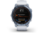 Смарт часовници Garmin Fenix 7 Sapphire Solar Mineral Blue DLC Titanium /Whitestone