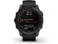 Смарт часовници Garmin Fenix 7 Sapphire Solar Carbon Gray DLC Titanium/Black
