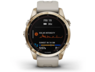 Смарт часовници Garmin Fenix 7S Sapphire Solar Cream Gold Titanium /Light Sand