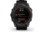 Смарт часовници Garmin Fenix 7X Sapphire Solar Carbon Gray DLC Titanium/Black