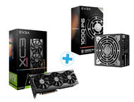 Видео карти EVGA GeForce RTX 3070 XC3 ULTRA GAMING LHR + EVGA SuperNOVA 1000 P6 1000W Platinum