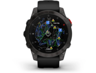 Смарт часовници Garmin Epix Gen 2 Sapphire Black Titanium със силиконова каишка