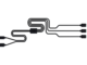 Кабели и Адаптери Cooler Master 1-to-3 ARGB Splitter Cable