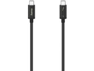 Кабели и Адаптери Hama "USB-C" Thunderbolt-3 кабел, 20 Gbit/s, 5A, 100W, Ultra-HD 4K, 1 метър