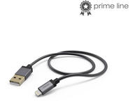 Кабели и Адаптери Hama "Metal" кабел за зареждане/данни, Lightning, 1,5 м, антрацит