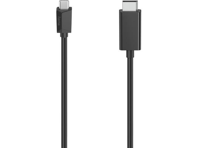 Кабели и Адаптери Hama Video Cable, USB-C Plug - DisplayPort Plug, Ultra-HD 4K, 1.50 m 
