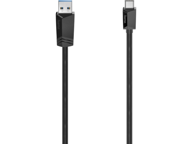 Кабели и Адаптери Hama USB-C Cable, USB-A Plug – USB-C Plug, USB 3.2 Gen 2, 10 Gbit/s, 1.00 m 