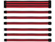 Кабели за компоненти Cooler Master комплект удължителни кабели Black/Red