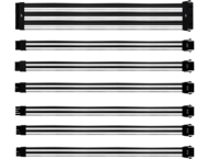 Кабели за компоненти Cooler Master комплект удължителни кабели Black/White