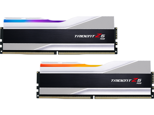 Оперативна памет 32GB (2x16GB) DDR5 5600MT/s G.SKILL Trident Z5 Silver RGB