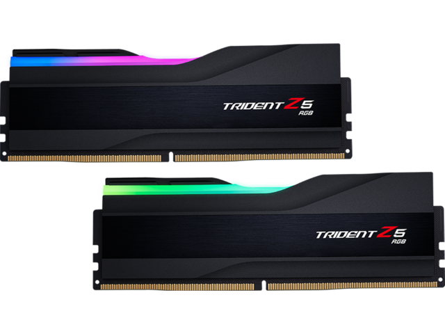 Оперативна памет 32GB (2x16GB) DDR5 5600MT/s G.SKILL Trident Z5 Black RGB