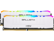 Оперативна памет 16GB (2x8GB) DDR4 3600MHz Crucial Ballistix RGB White