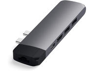 USB Хъб Satechi Aluminium Type-C PRO Hub Space Grey
