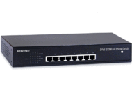 Мрежово оборудване Repotec RP-PE800A 8-P Fast Ethernet POE+ Switch 150W