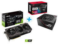 Видео карти ASUS TUF Gaming GeForce RTX 3070 V2 OC + ASUS ROG STRIX 850W Gold